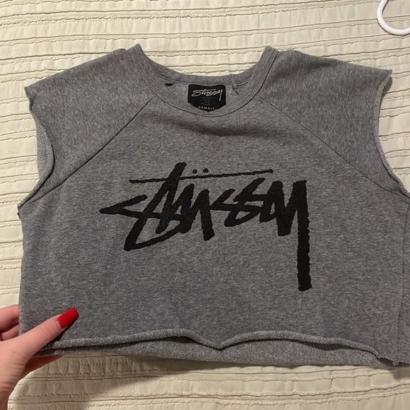 Crop Cut off stussy - Picture 2 of 2
